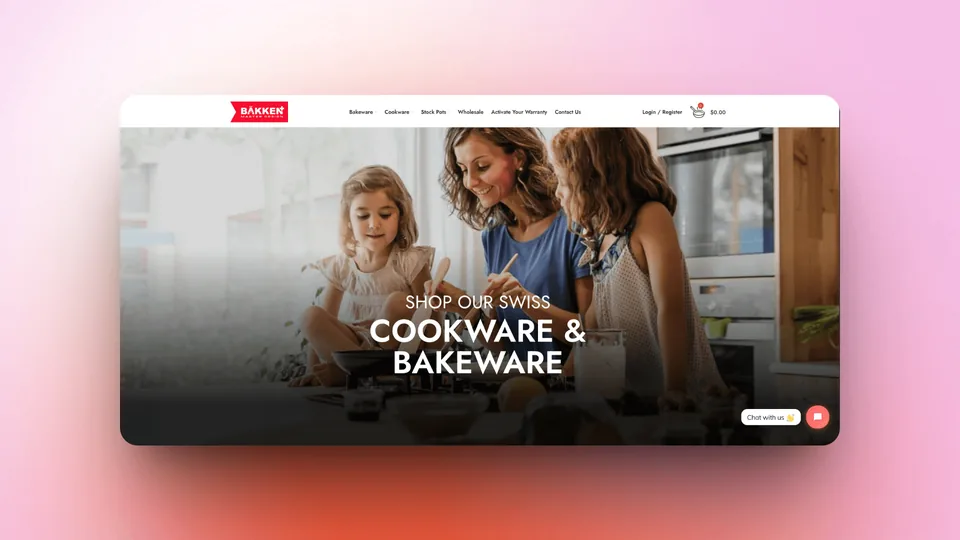 Bakken Swiss website and marketing by Nexify Marketing