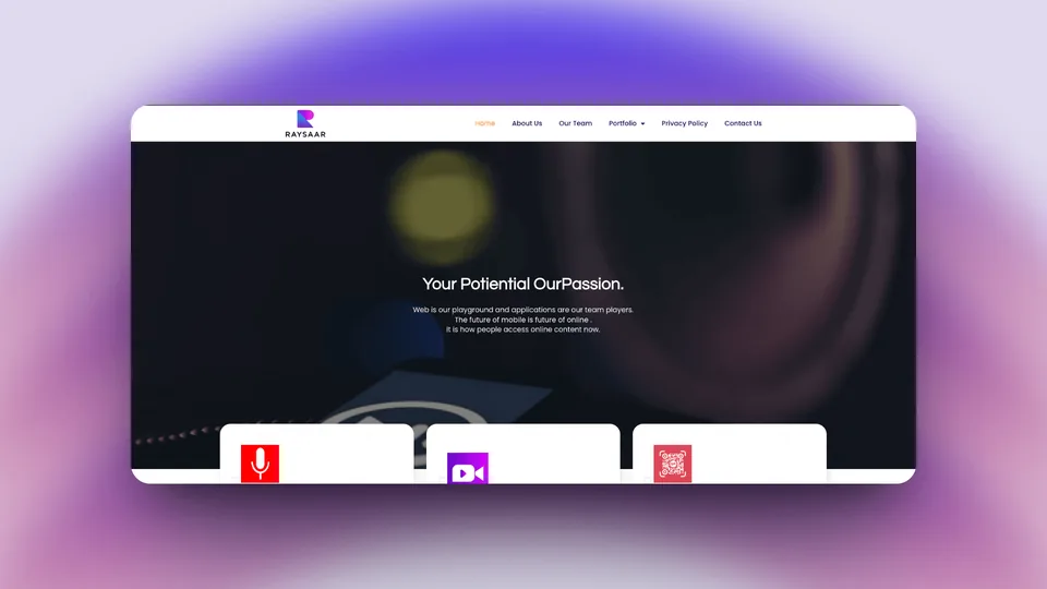 Raysaar website and marketing by Nexify Marketing